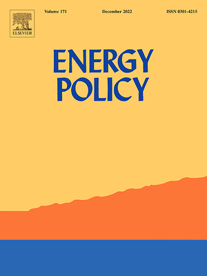 Logo de la revista Energy Policy Logo de Logo de la revista Energy Policy